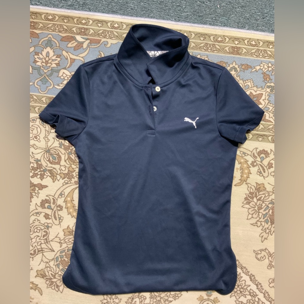 (Girls 11-12) blue tee